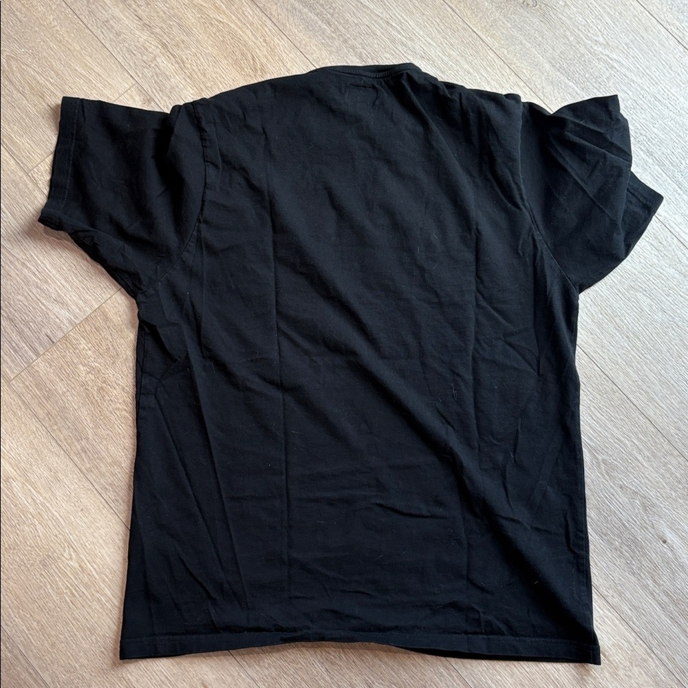 Supreme Intarsia Script Black Tee - image 6